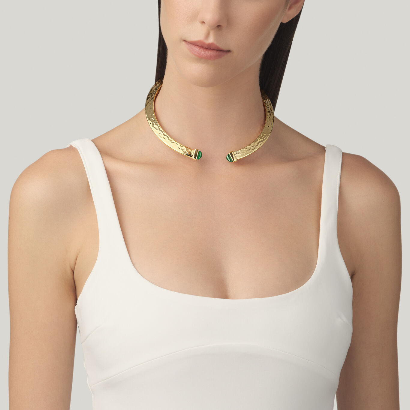 Green Blade Necklace