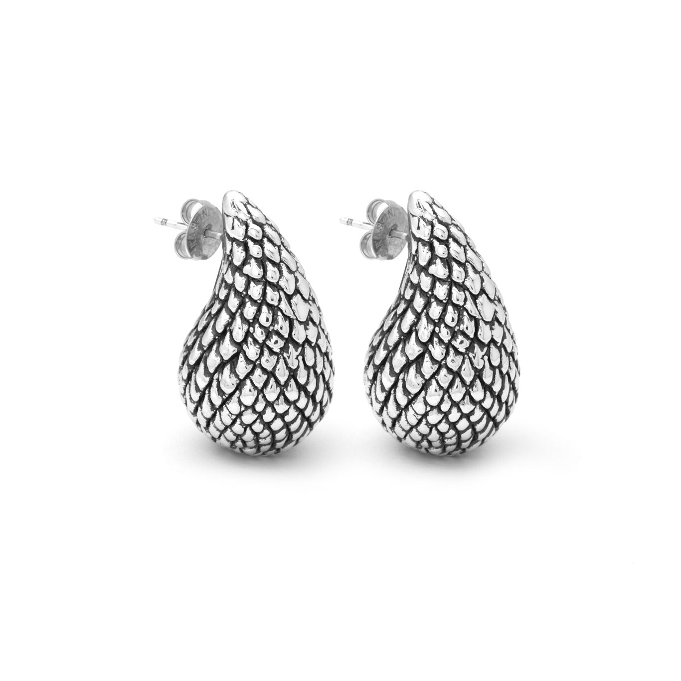 Snake Droplet Earrings