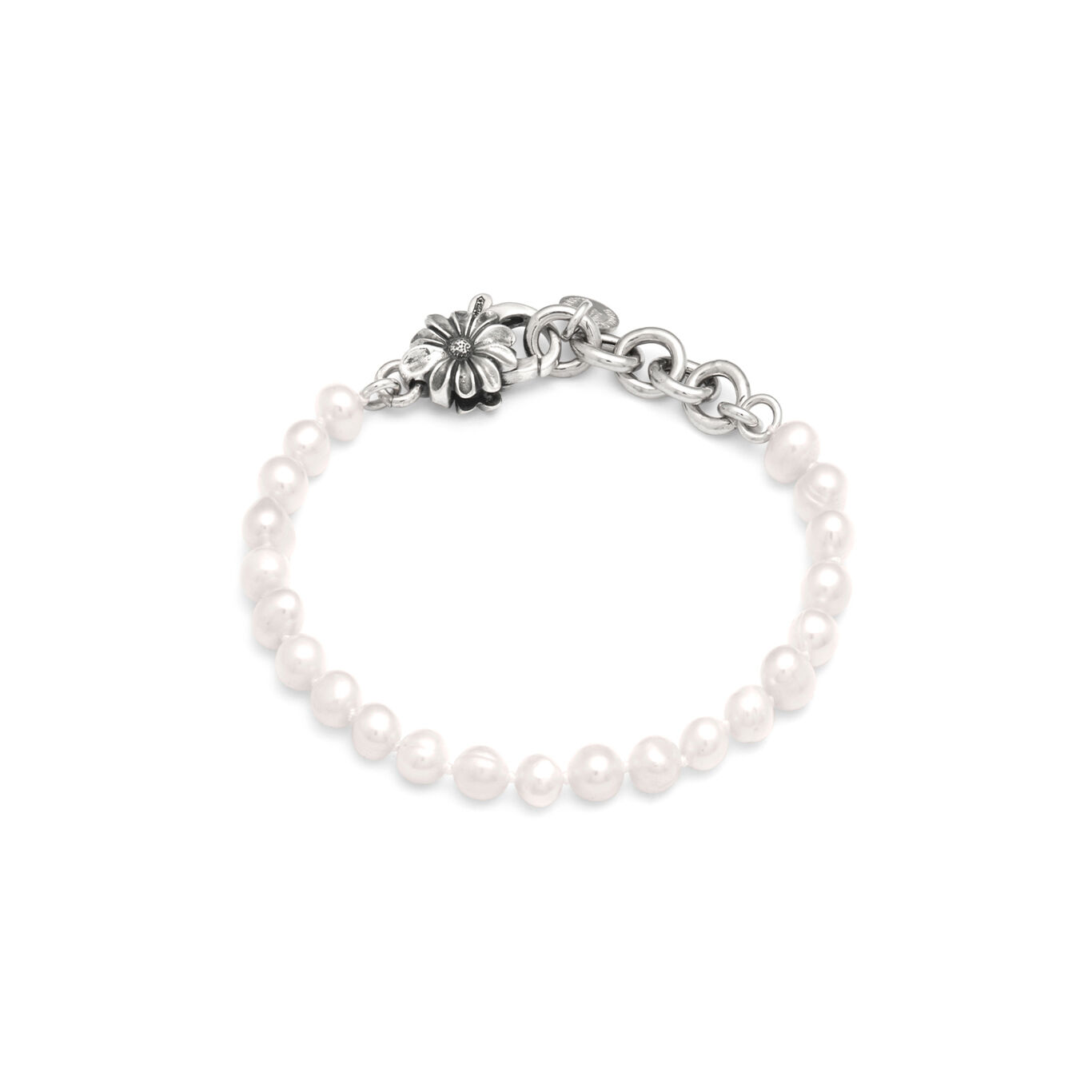 Armband Gänseblümchen Kleine Perlen