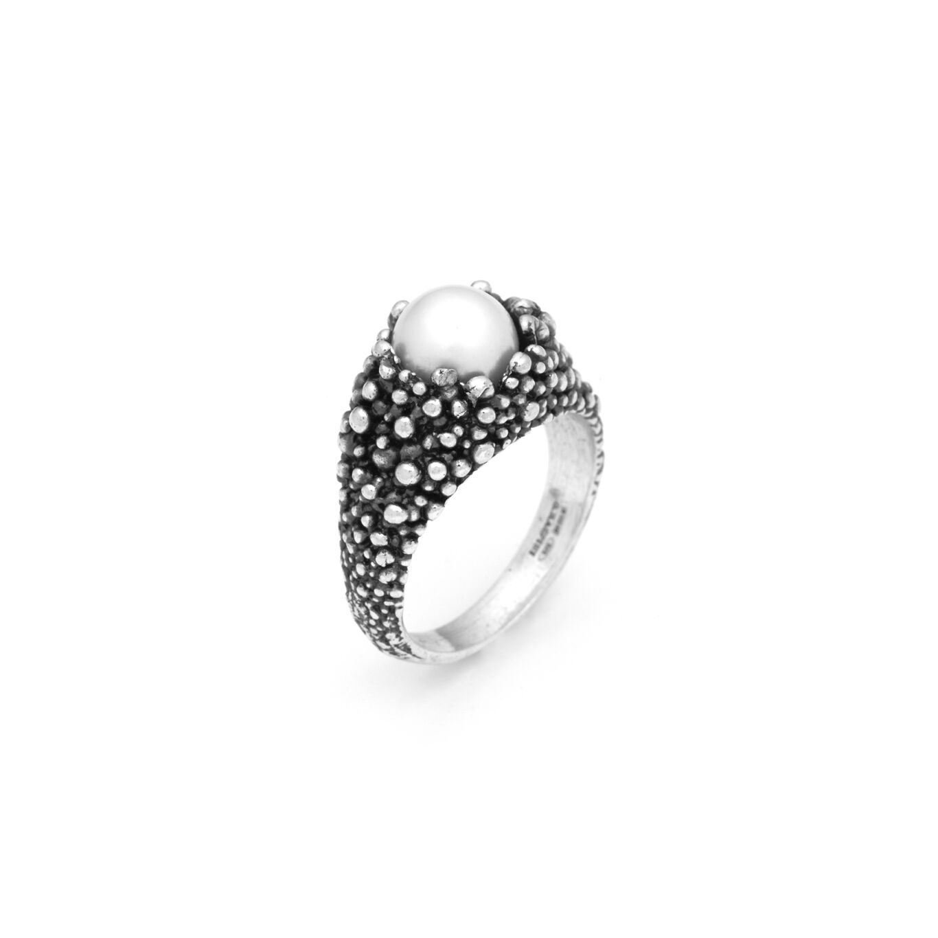 Ring Mini Drops, Ring aus Silber 925 und Naturperle_image number 0_Giovanni Raspini