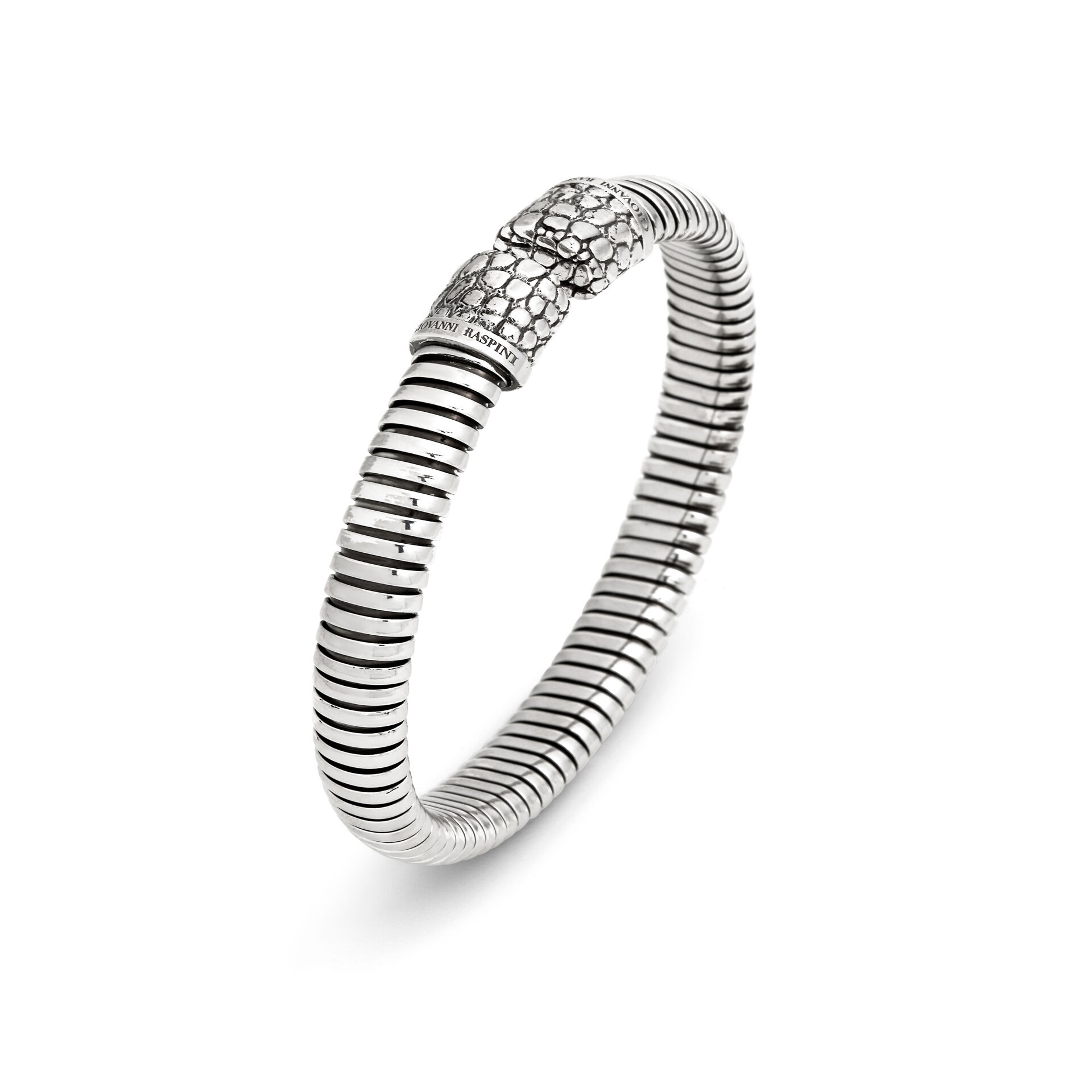 Bracciale Tubogas Croco Medio image number 0