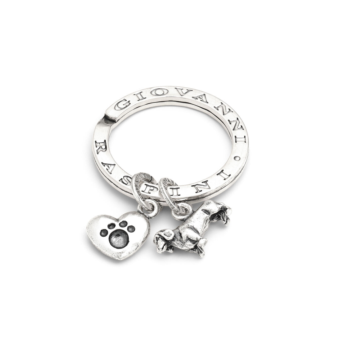 Dachshund e Love Key Ring