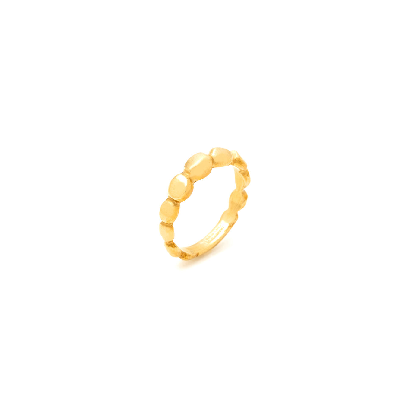 Riviera Small Ring, Ring in gold-plated Sterling Silver_image number 0_Giovanni Raspini