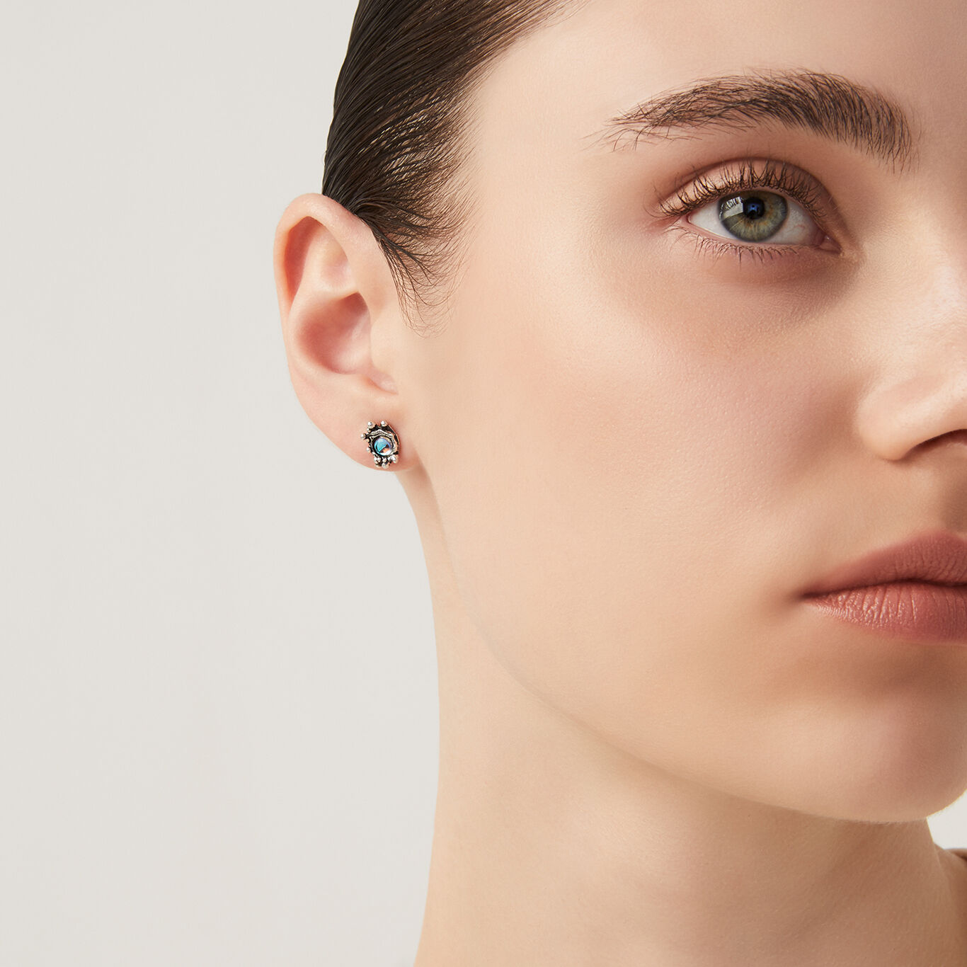 Orecchini criceto in argento sterling - Italia