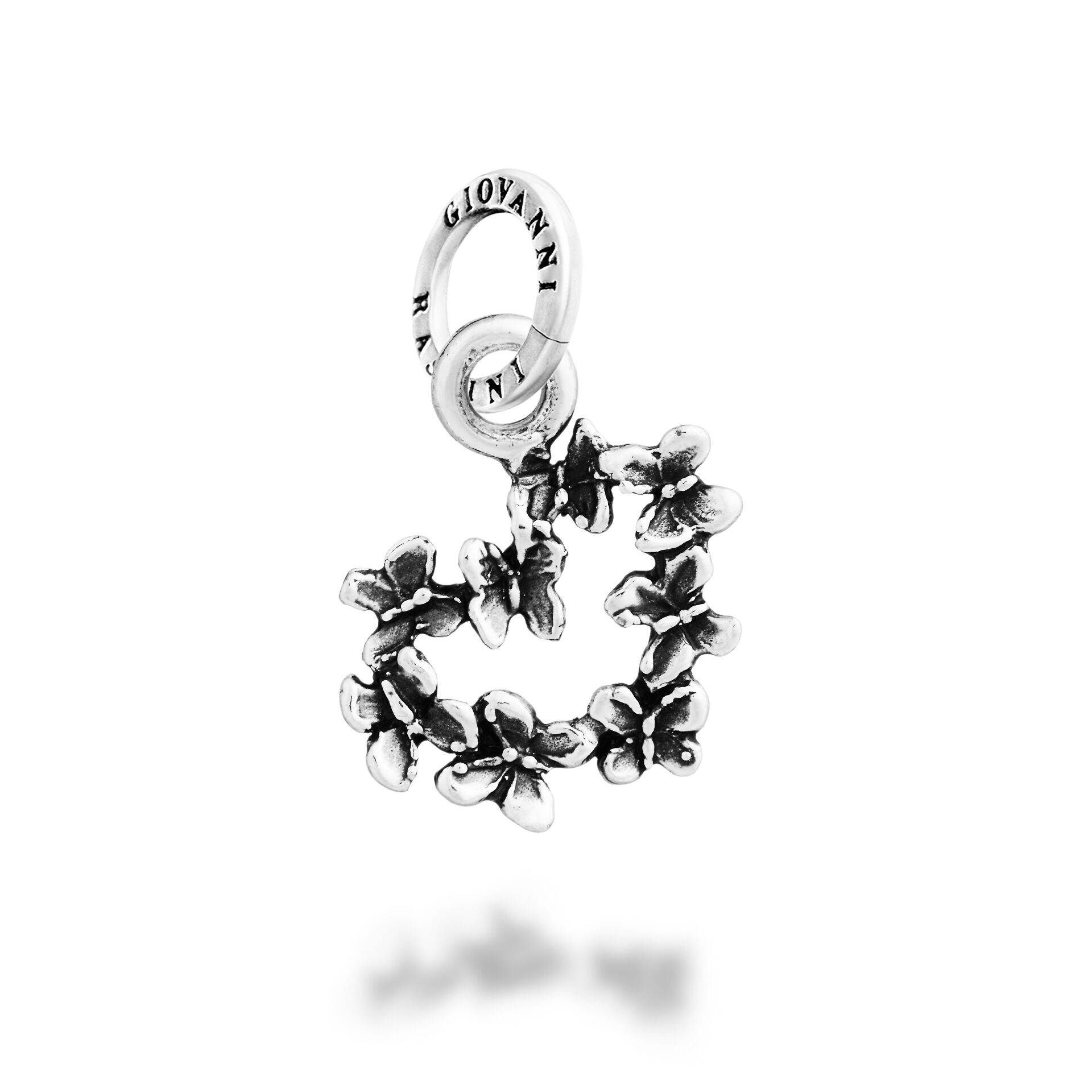 Butterflies Heart Small Charm image number 0