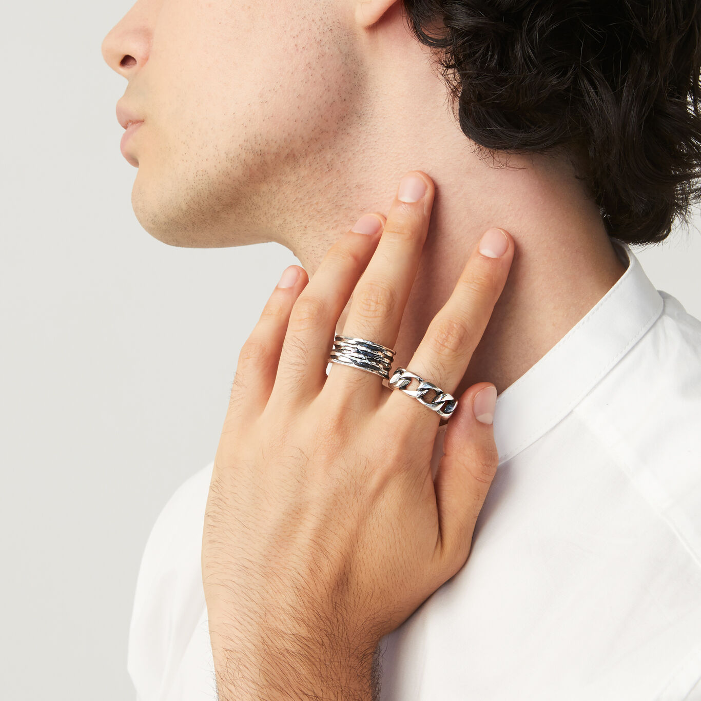 Alamo Ring, Ring in Sterling Silver_image number 2_Giovanni Raspini