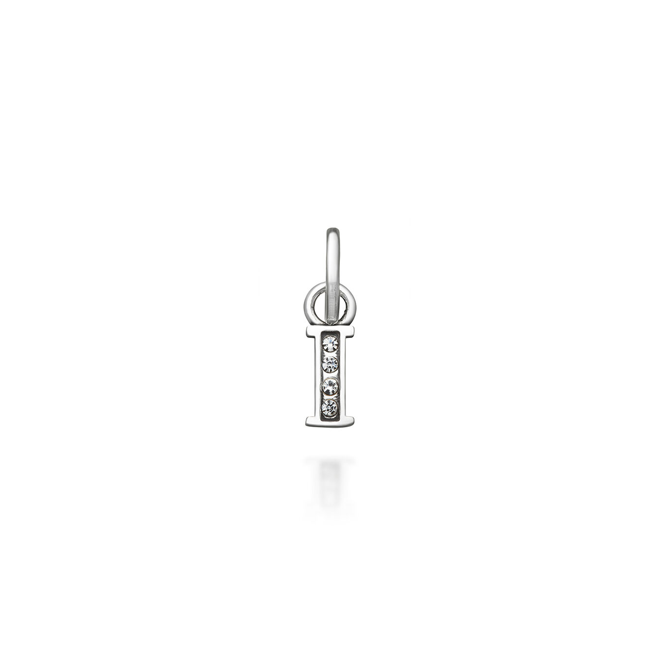 Mini Charm &bdquo;I&ldquo; Crystal