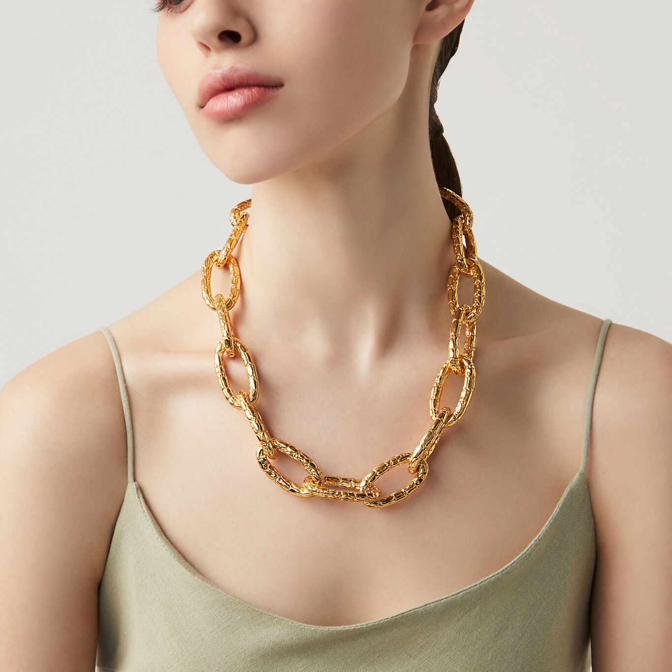 Croco Big Necklace