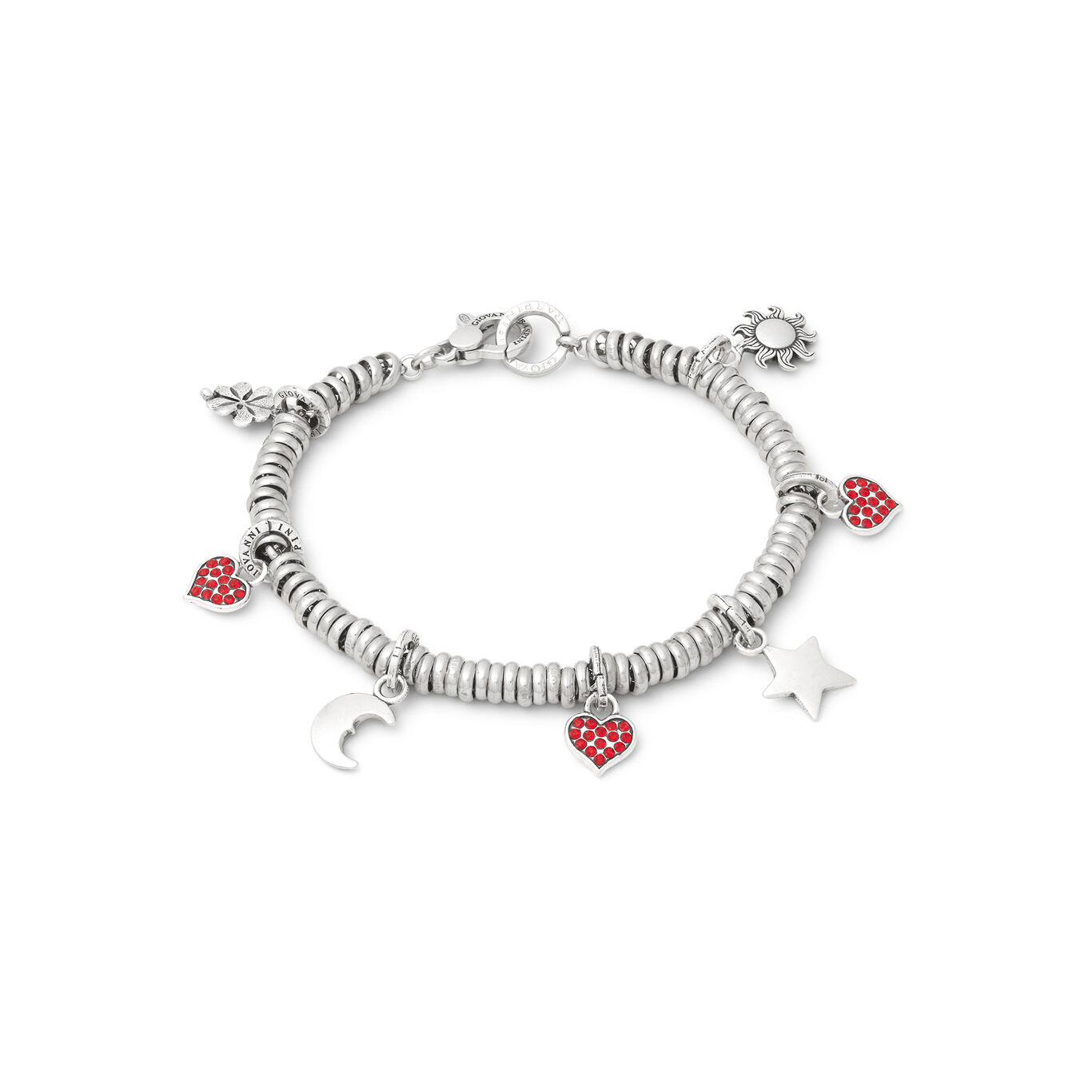 Infinite Love Bracelet, Bracelet in Sterling Silver and zircon_image number 0_Giovanni Raspini