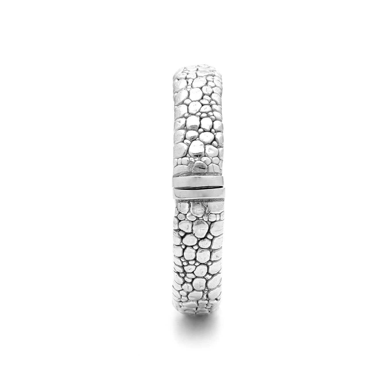 Croco Bangle, Bangle in Sterling Silver_image number 5_Giovanni Raspini