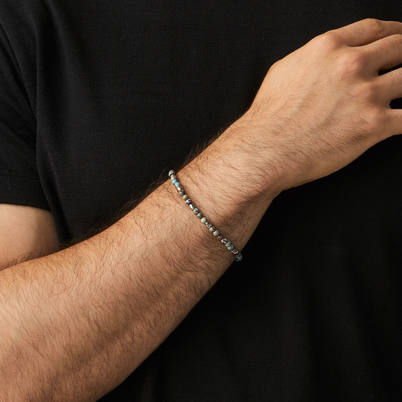 Agate Tango Bracelet, Bracelet in Sterling Silver and agate_image number 1_Giovanni Raspini