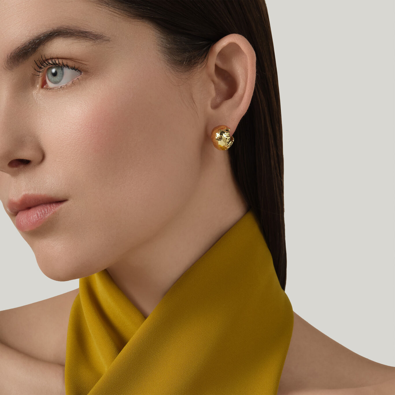 Sand Small Hoop Earrings