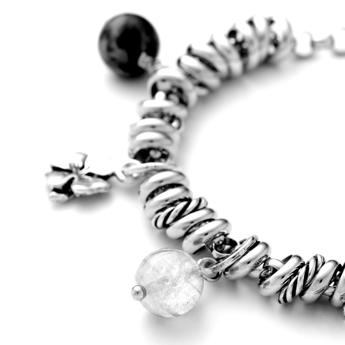 Charm Cristallo di Rocca, Charm in Argento 925 e cristallo di rocca_image number 1_Giovanni Raspini