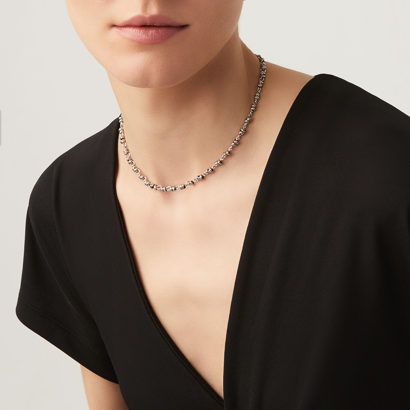 Joy Necklace, Necklace in Sterling Silver_image number 1_Giovanni Raspini