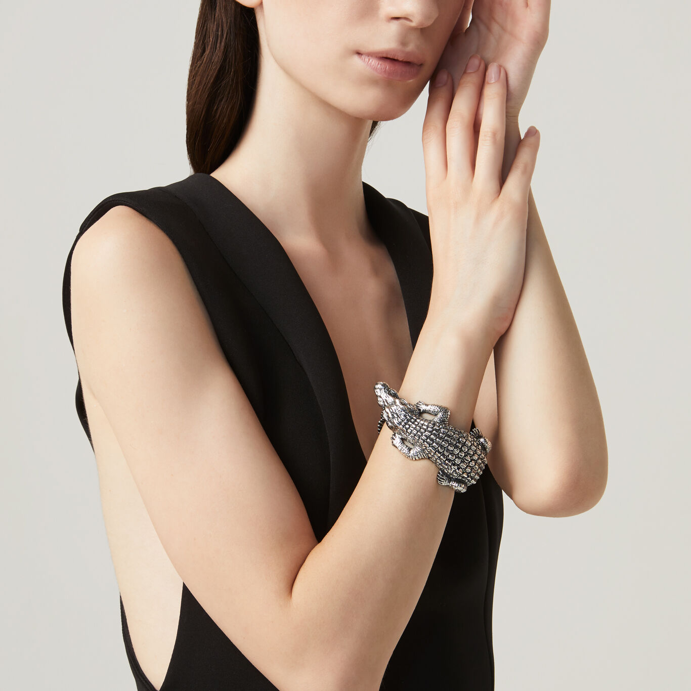 Bracelet Crocodile, très grand modèle