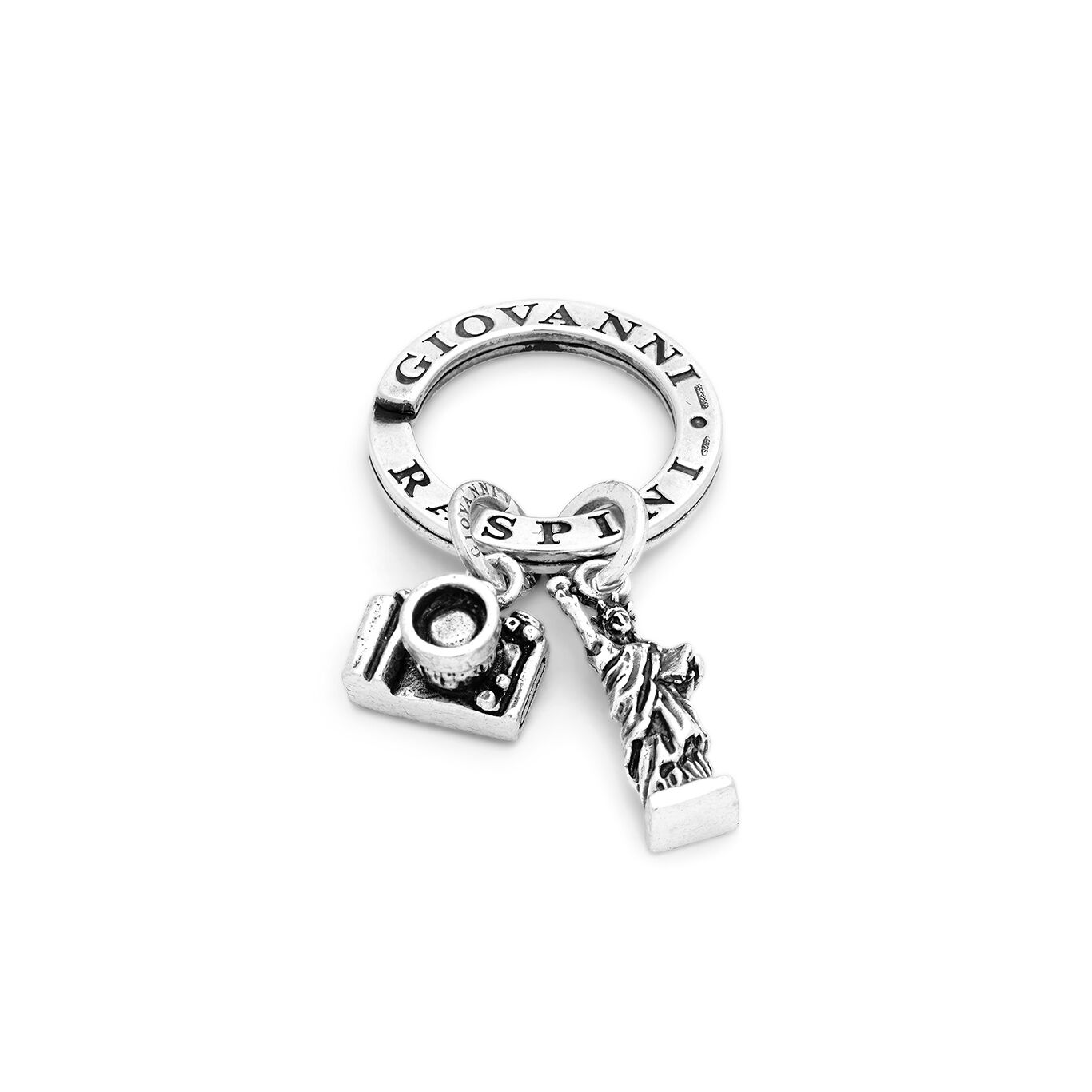 New York Key ring, Key ring in Sterling Silver_image number 0_Giovanni Raspini