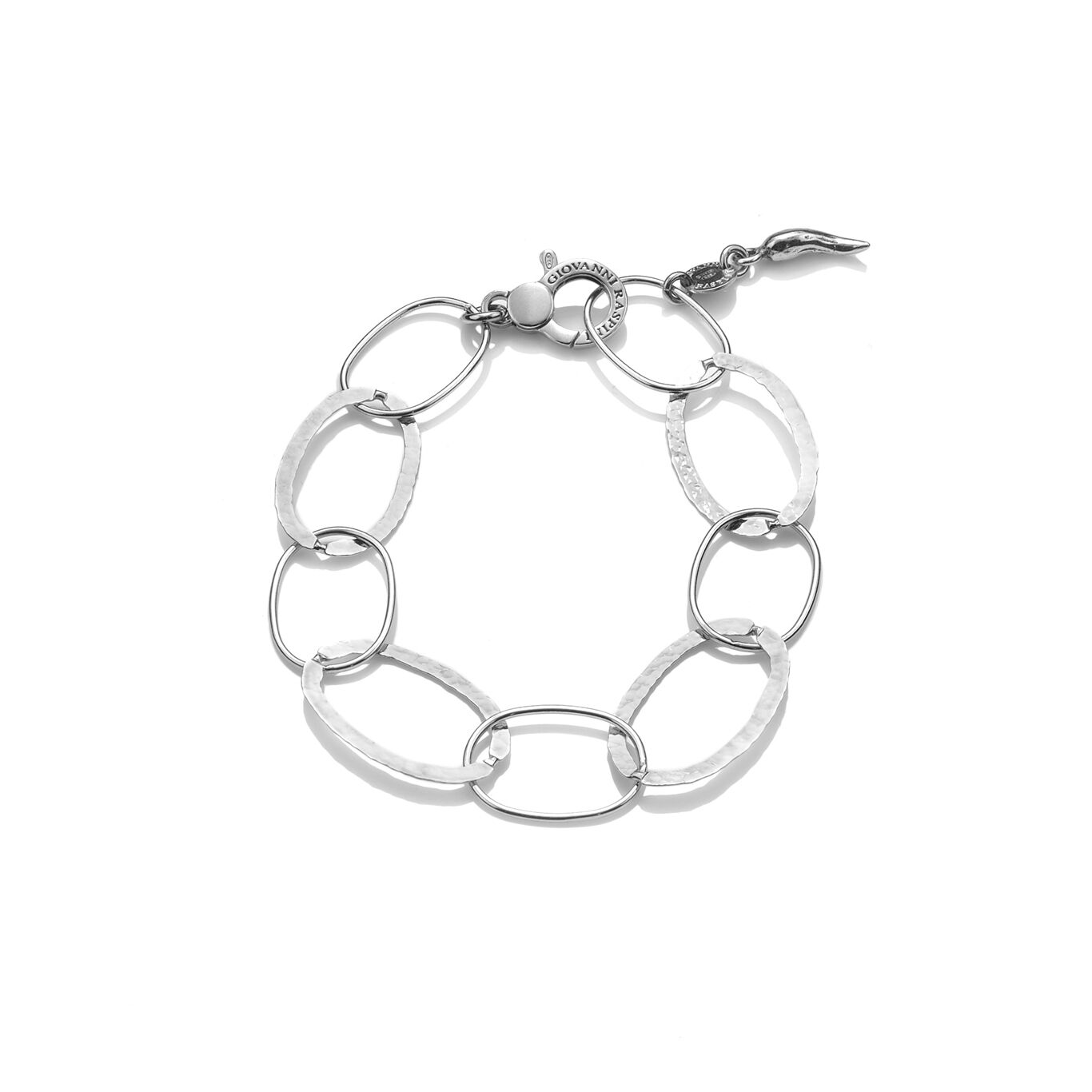 Alternating Oval Links Big Bracelet