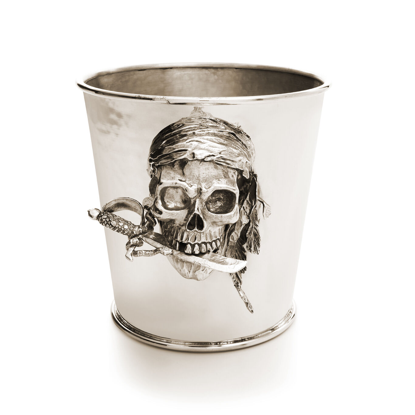 Jack Champagne Bucket, Champagne Bucket in bronzobianco_image number 3_Giovanni Raspini