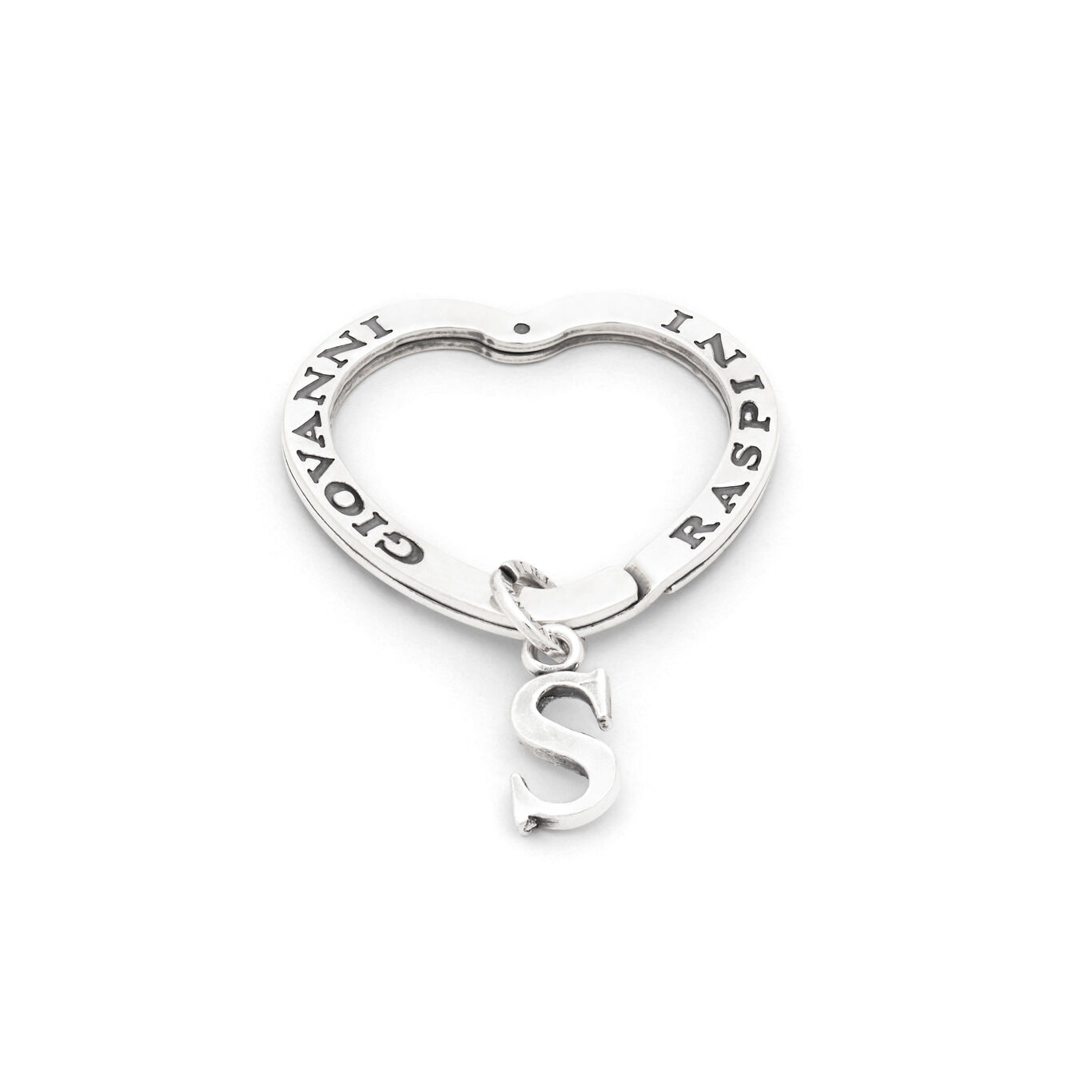 Letter S key ring