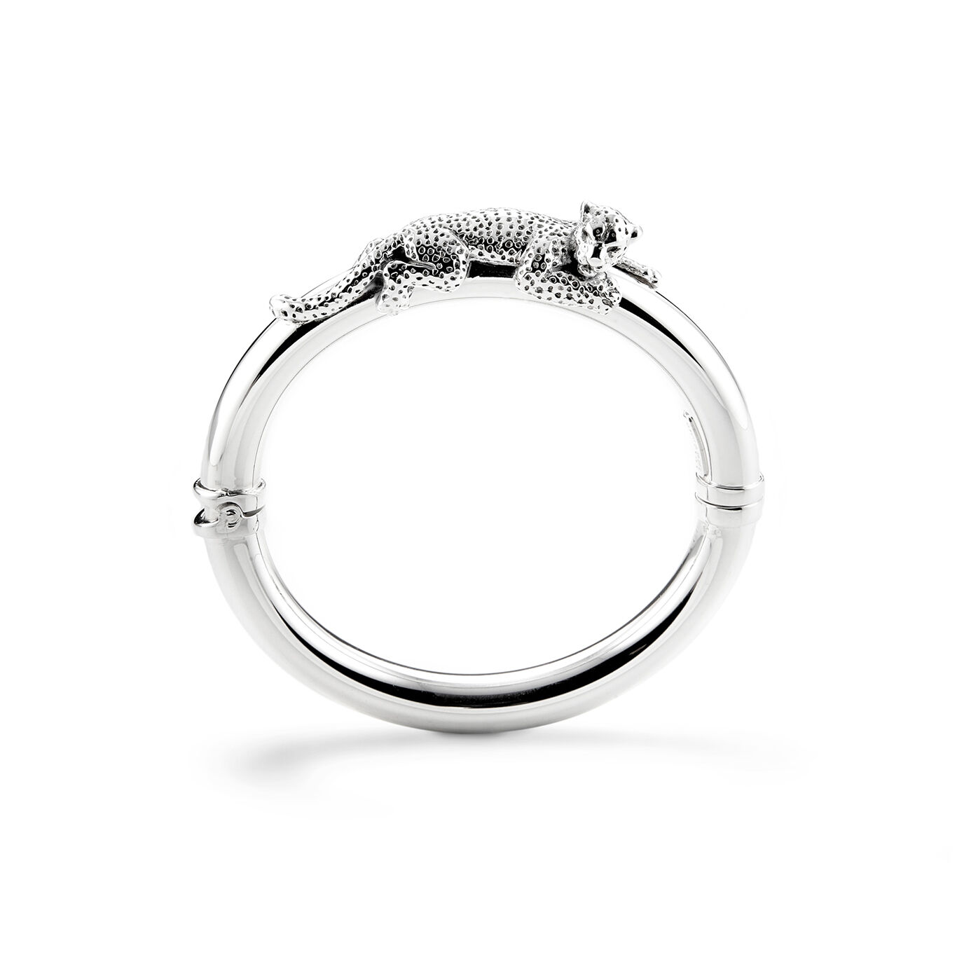 Pulsera R&iacute;gida Leopardo, Pulsera de Plata 925_image number 4_Giovanni Raspini