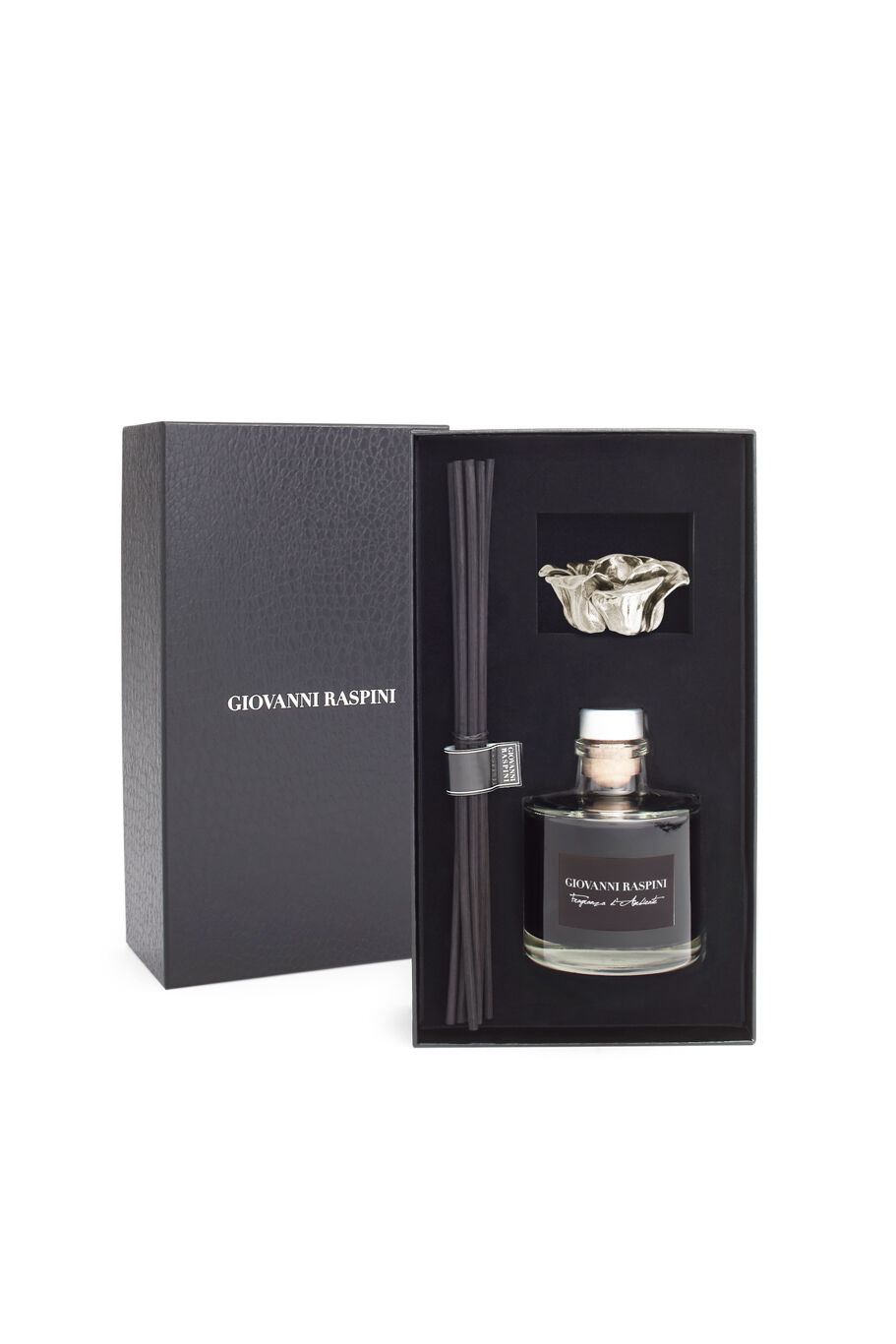 Difusor Flor, Fragancia de ambiente Nero Divino con decoraci&oacute;n de bronzobianco_image number 3_Giovanni Raspini