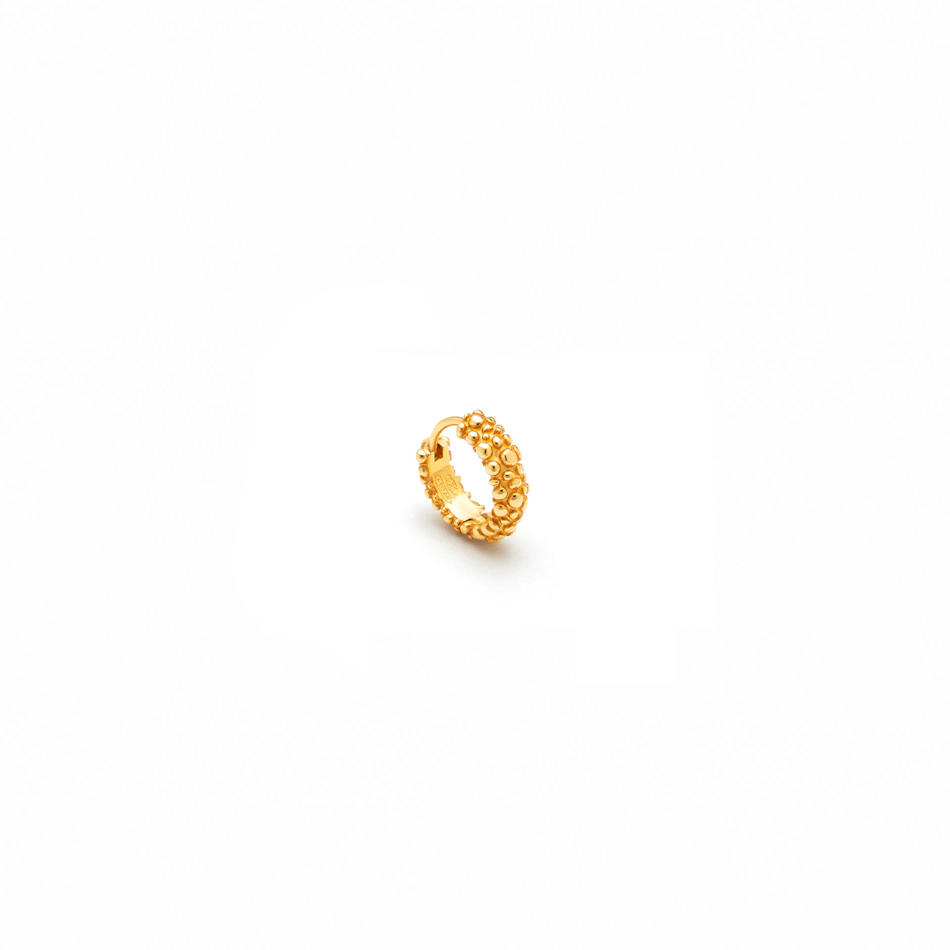 Orecchini Huggie Perlage image number 0