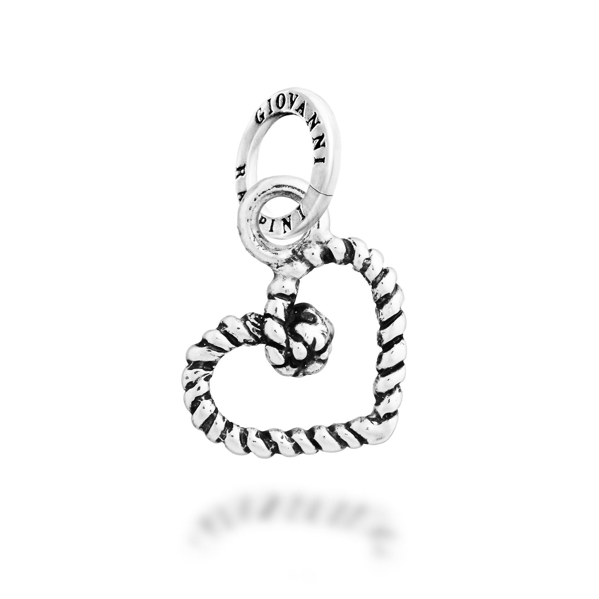 Rope Heart Small Charm image number 0