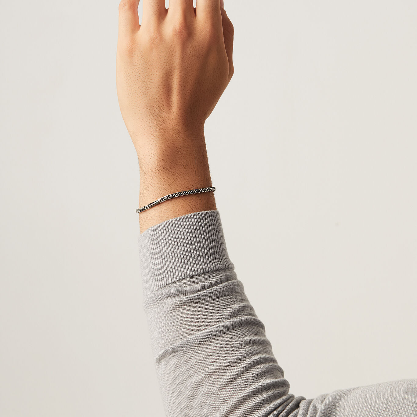 Armband Eckiger Zopf Klein