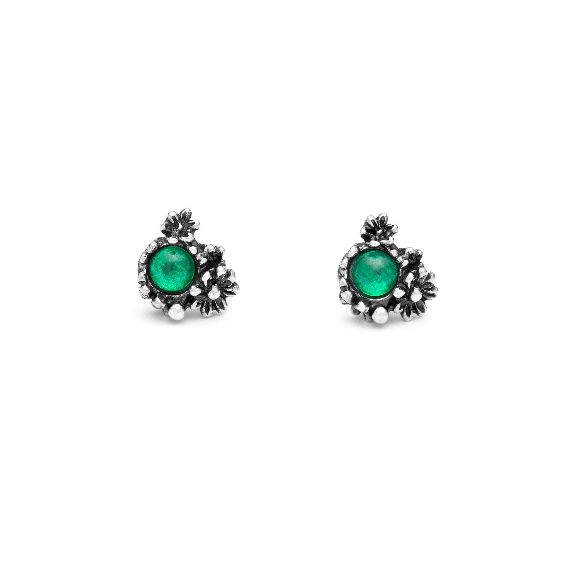Boucles D&rsquo;oreilles Jardin de Marguerites Mini Mod&egrave;le image number 0
