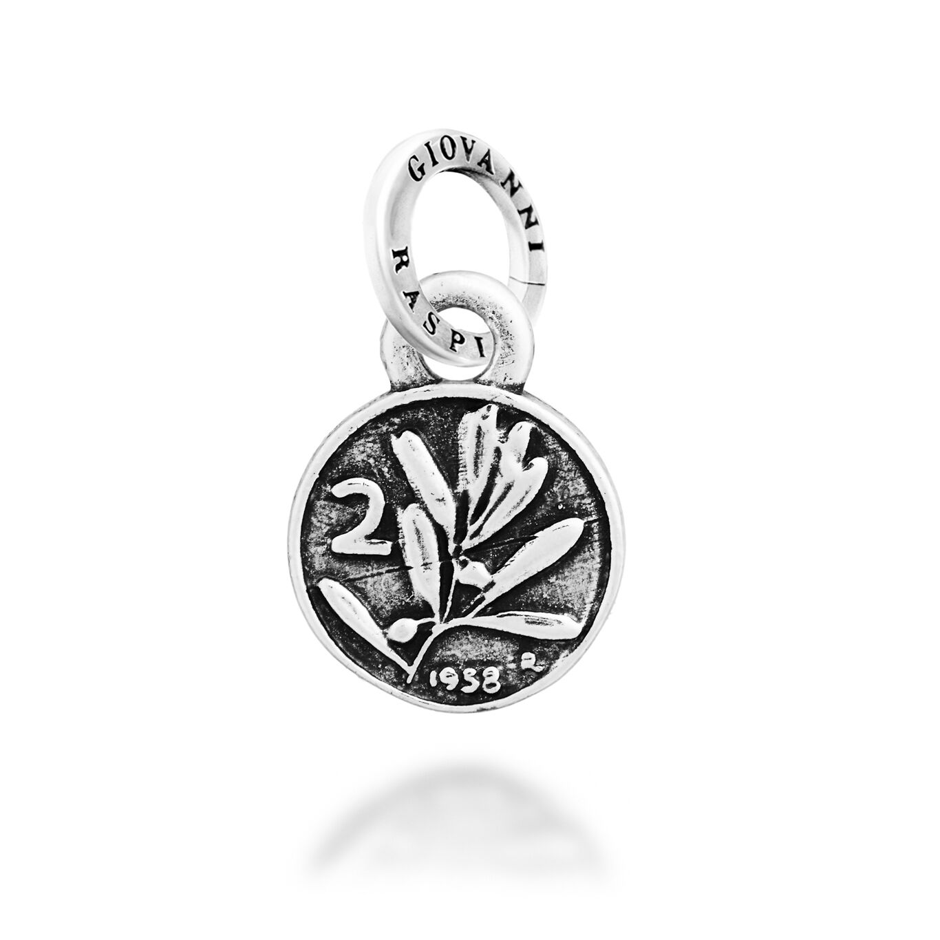 2 Lire Coin Small Charm