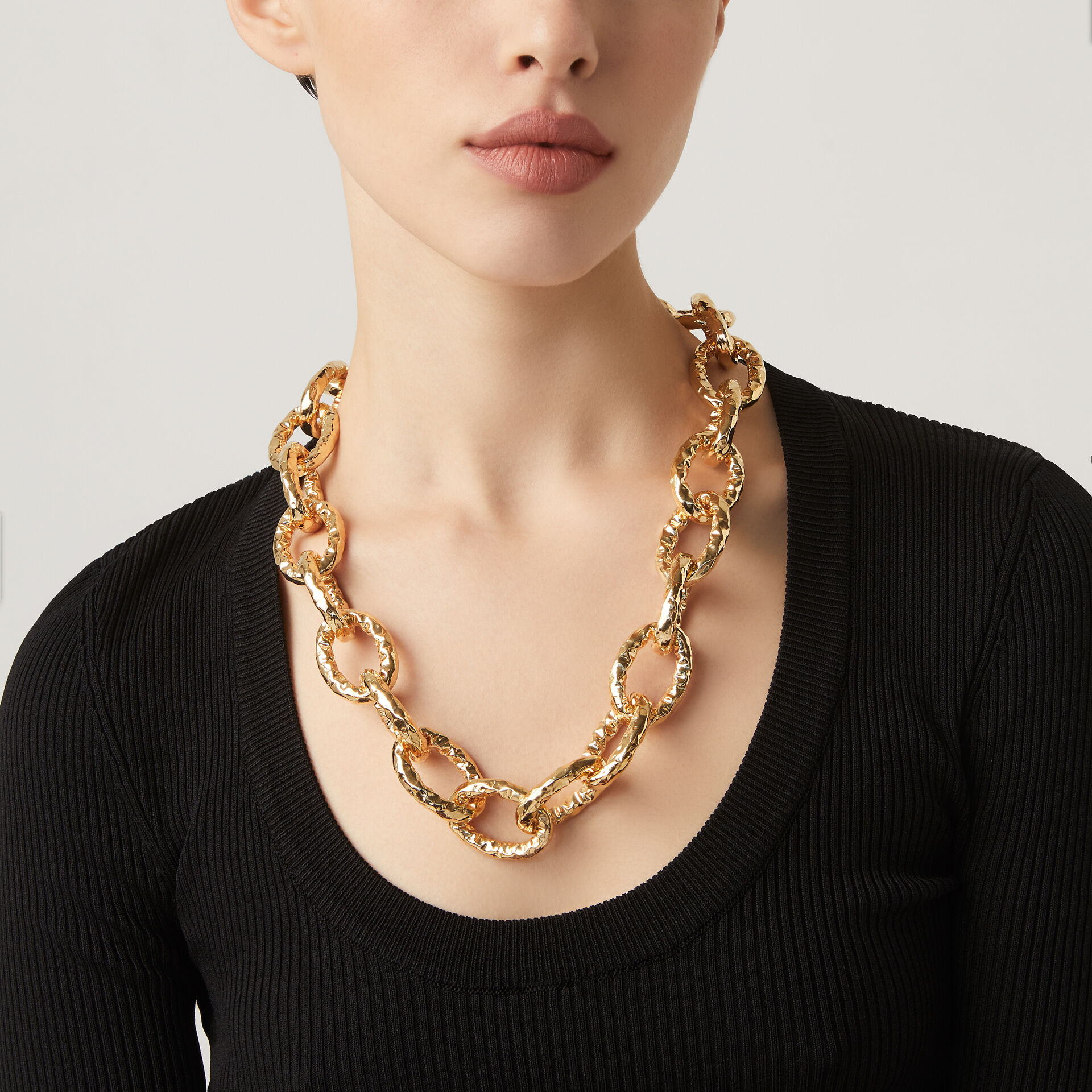 Stone Long Necklace image number 1