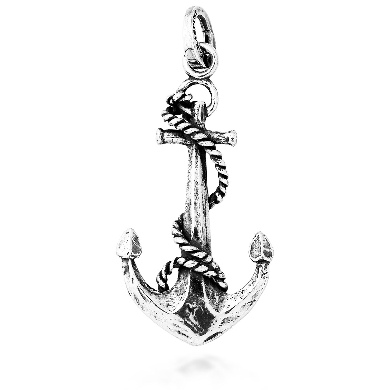 Big Anchor Charm, Charm in Sterling Silver_image number 0_Giovanni Raspini