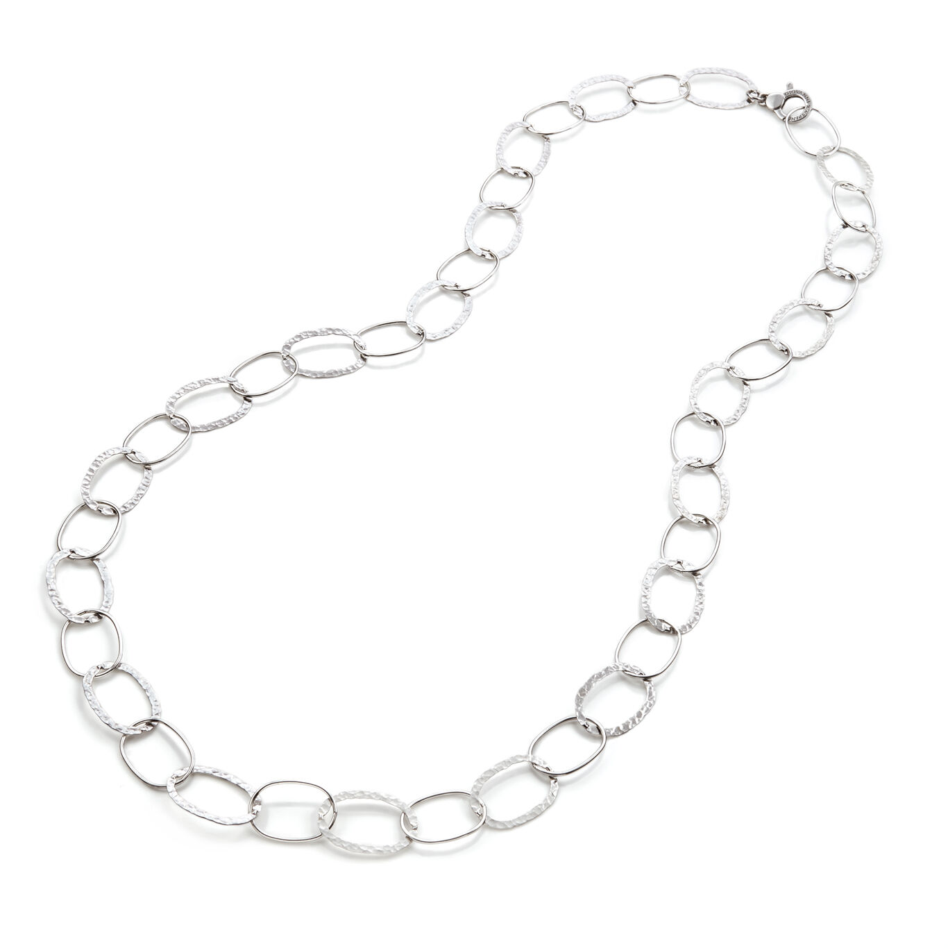 Collana Maglia Ovale Alternata Grande