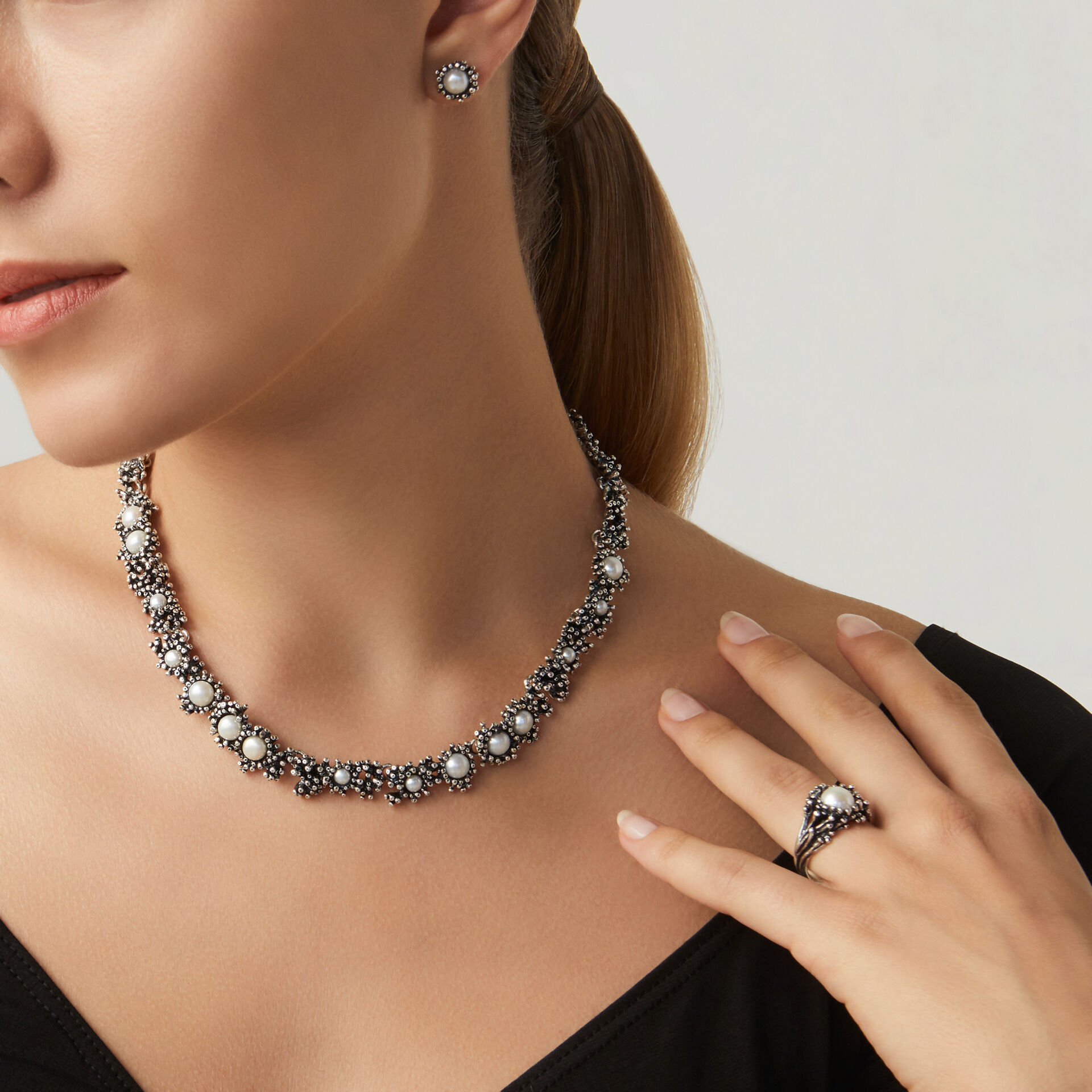Collier An&eacute;mone, petit mod&egrave;le image number 2