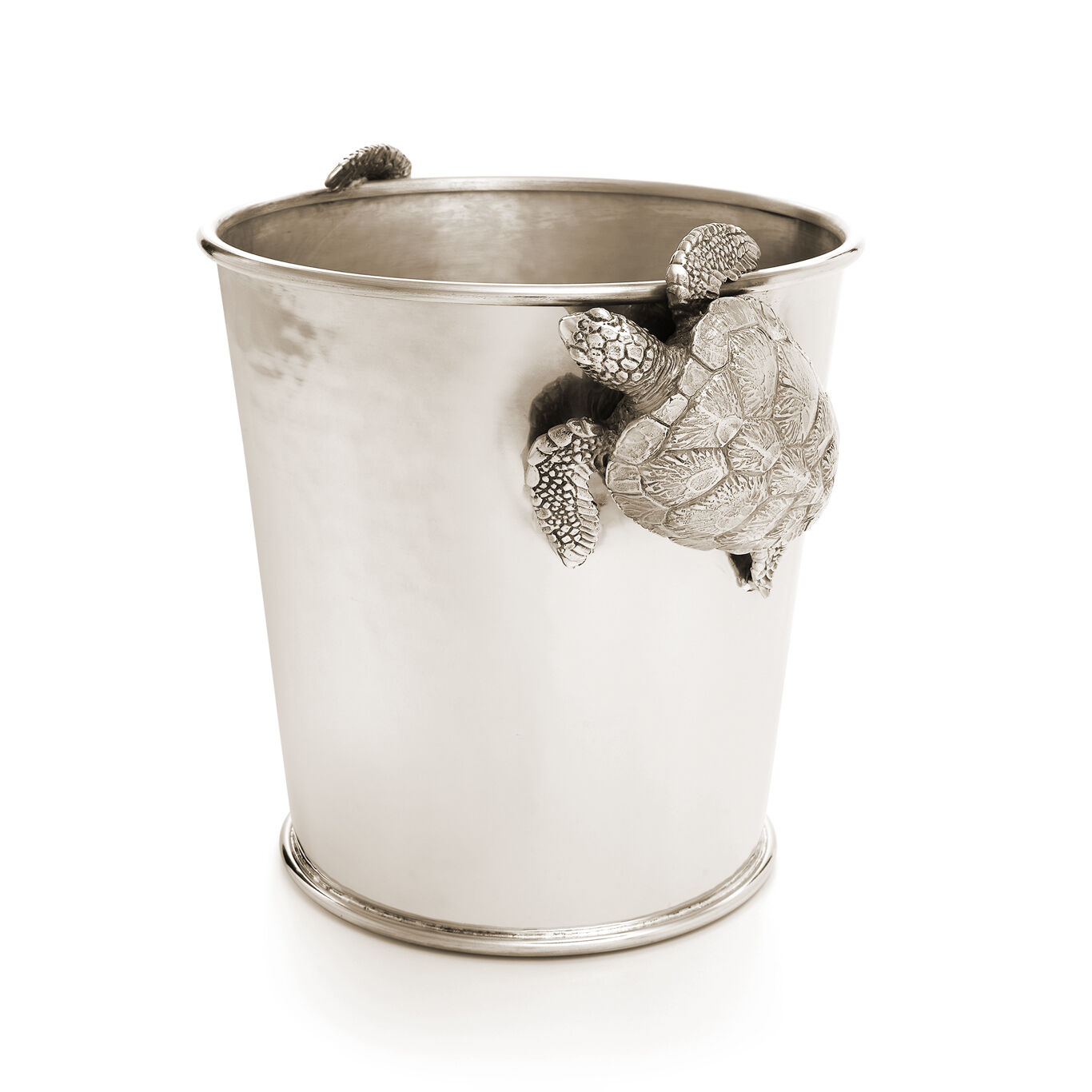 Turtles Champagne Bucket, Champagne Bucket in bronzobianco_image number 1_Giovanni Raspini