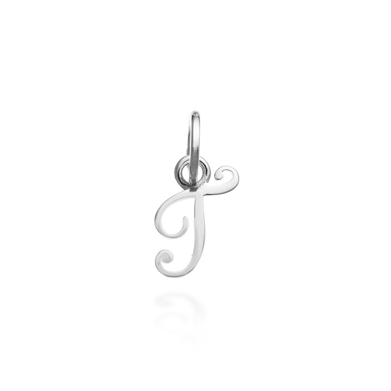 Charm Lettre Juliette T, Charm en argent massif_image number 0_Giovanni Raspini