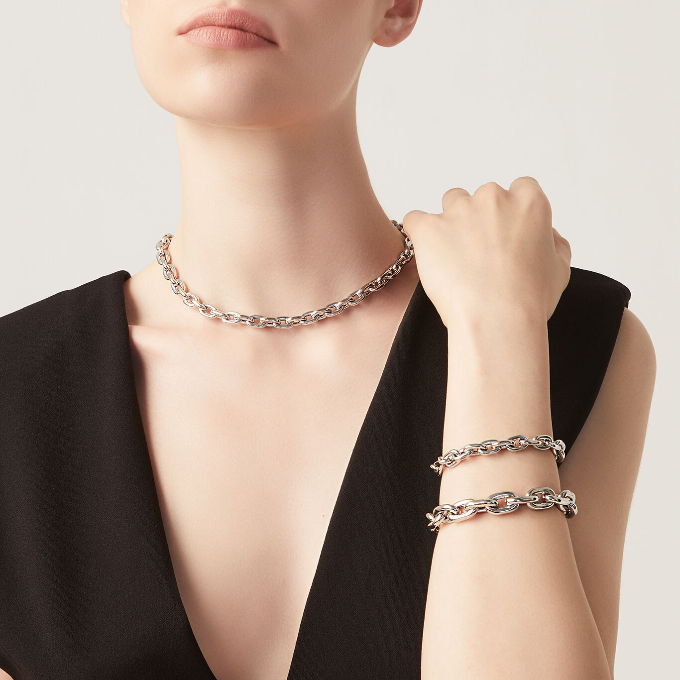 Collar Emily Pequeño, Collar de Plata 925_image number 2_Giovanni Raspini