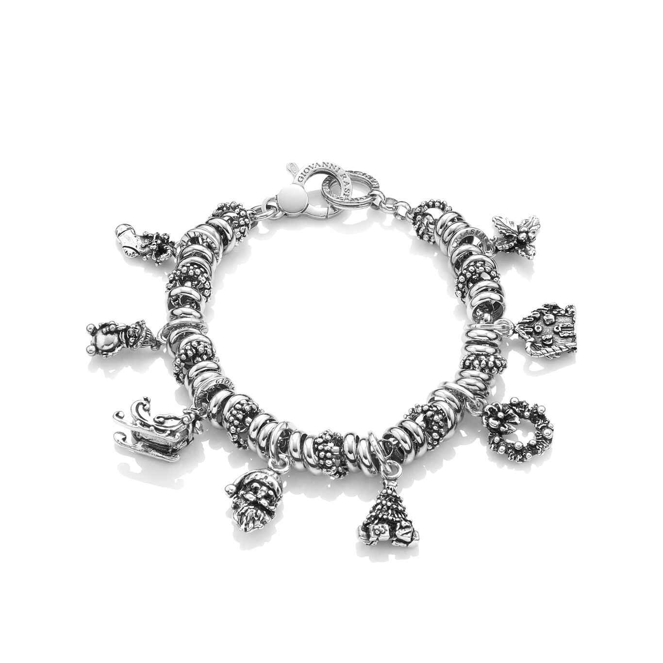 Sweet Christmas Bracelet, Bracelet in Sterling Silver_image number 0_Giovanni Raspini