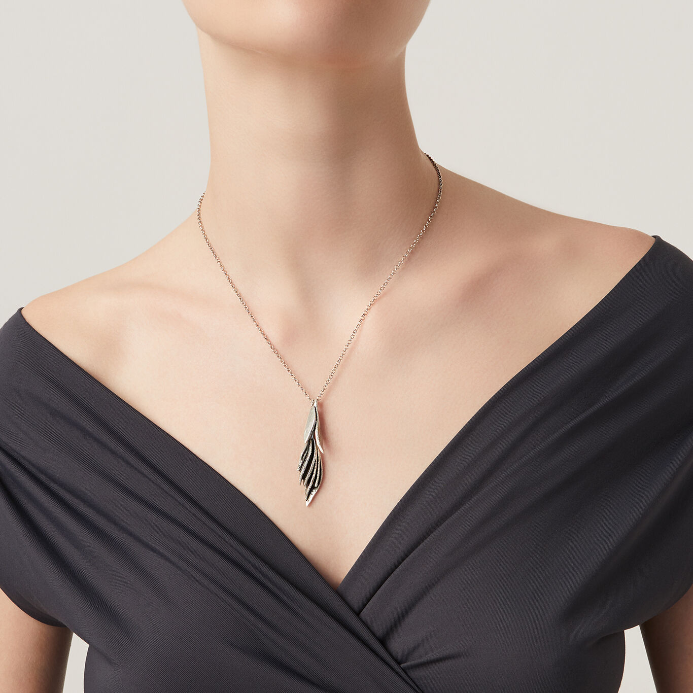 Pendente Dafne, Collana in Argento 925_image number 1_Giovanni Raspini