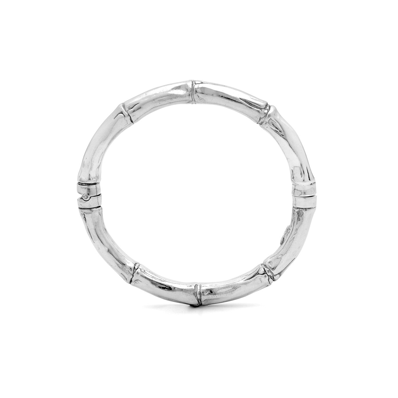 Bamboo Bangle, Bangle in Sterling Silver_image number 2_Giovanni Raspini