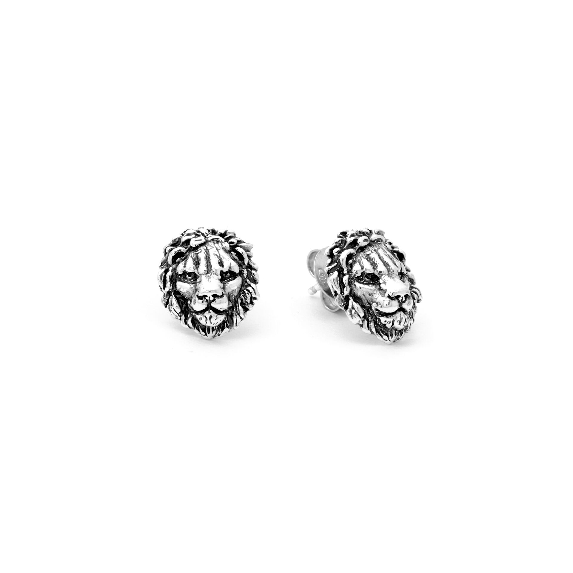 Lion Heads Earrings image number 2