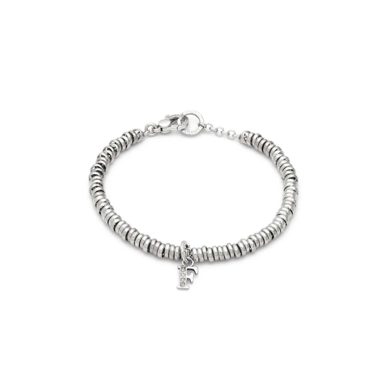 Pulsera Letra F Crystal