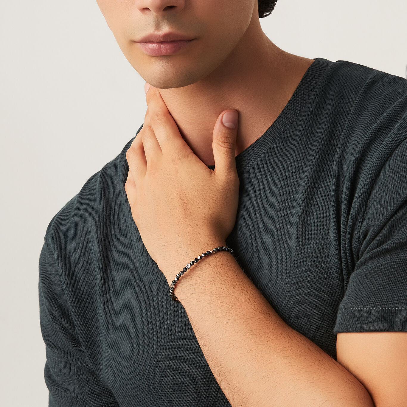 Armband Goldklumpen Grey