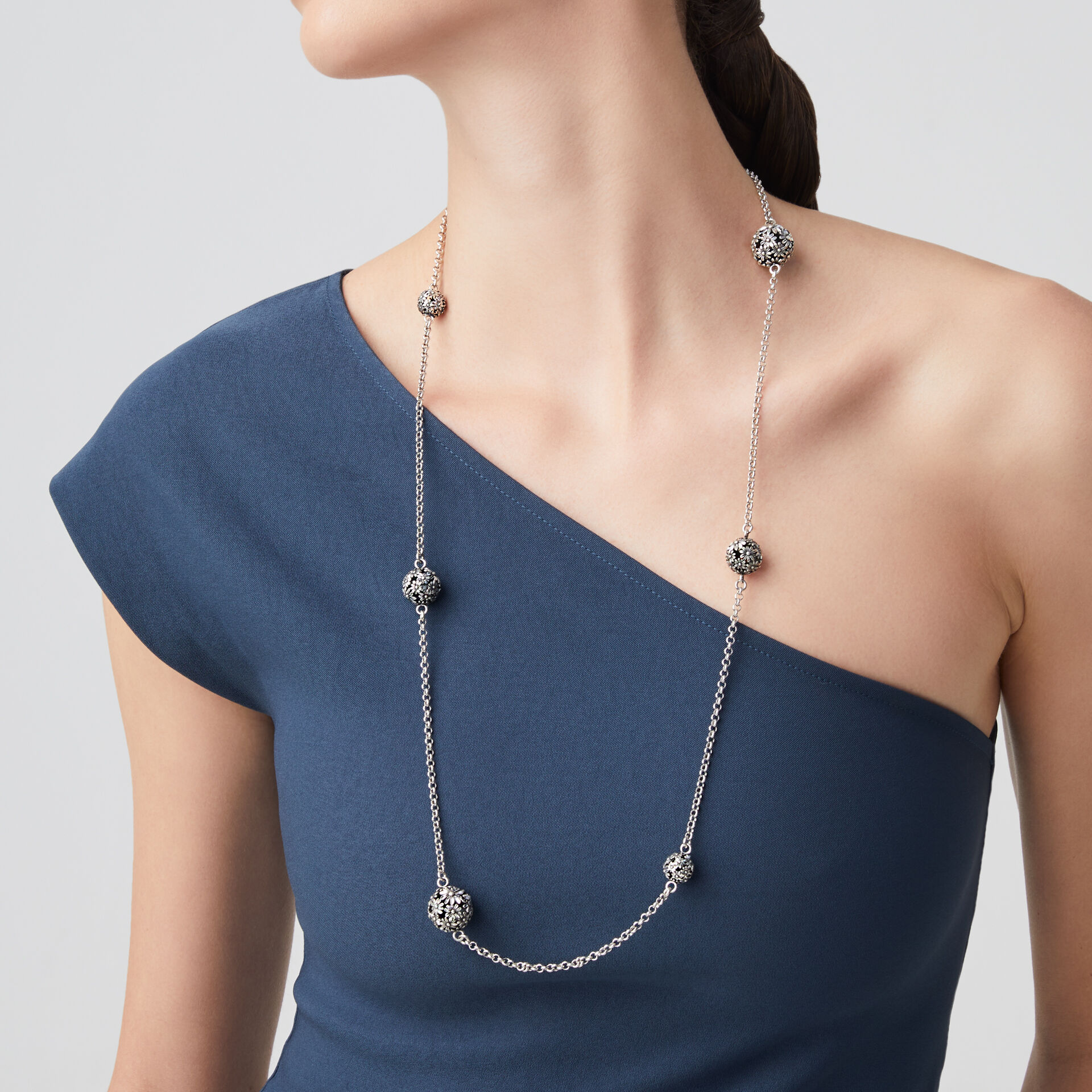 Collana Lunga Margherite Shine image number 1