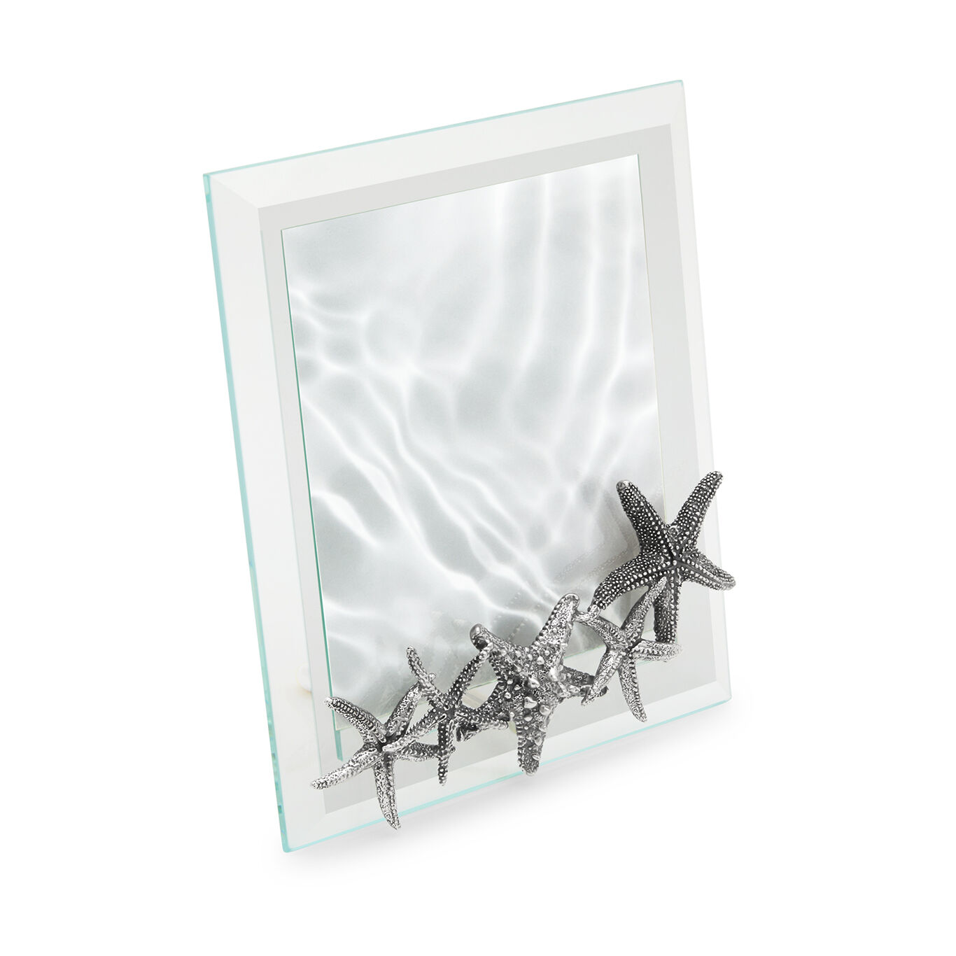 Sea Stars Medium Light Frame, Bevelled glass and silver frame_image number 1_Giovanni Raspini