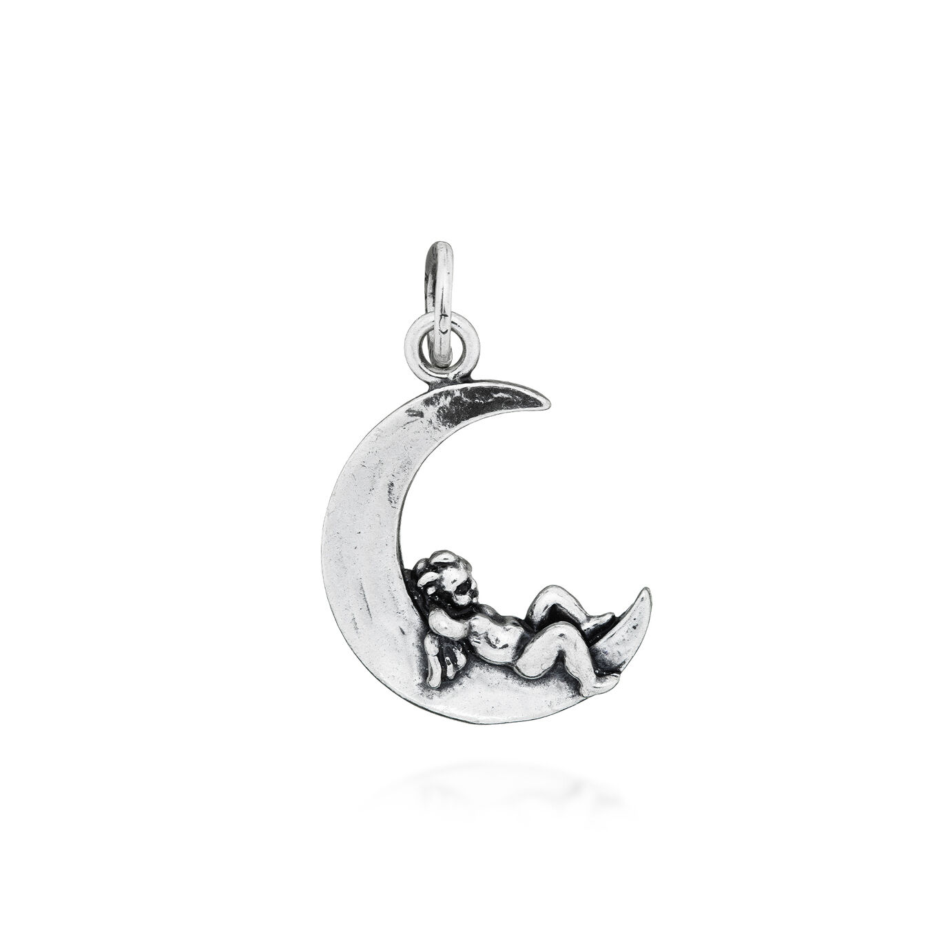 Moon Angelo Charm