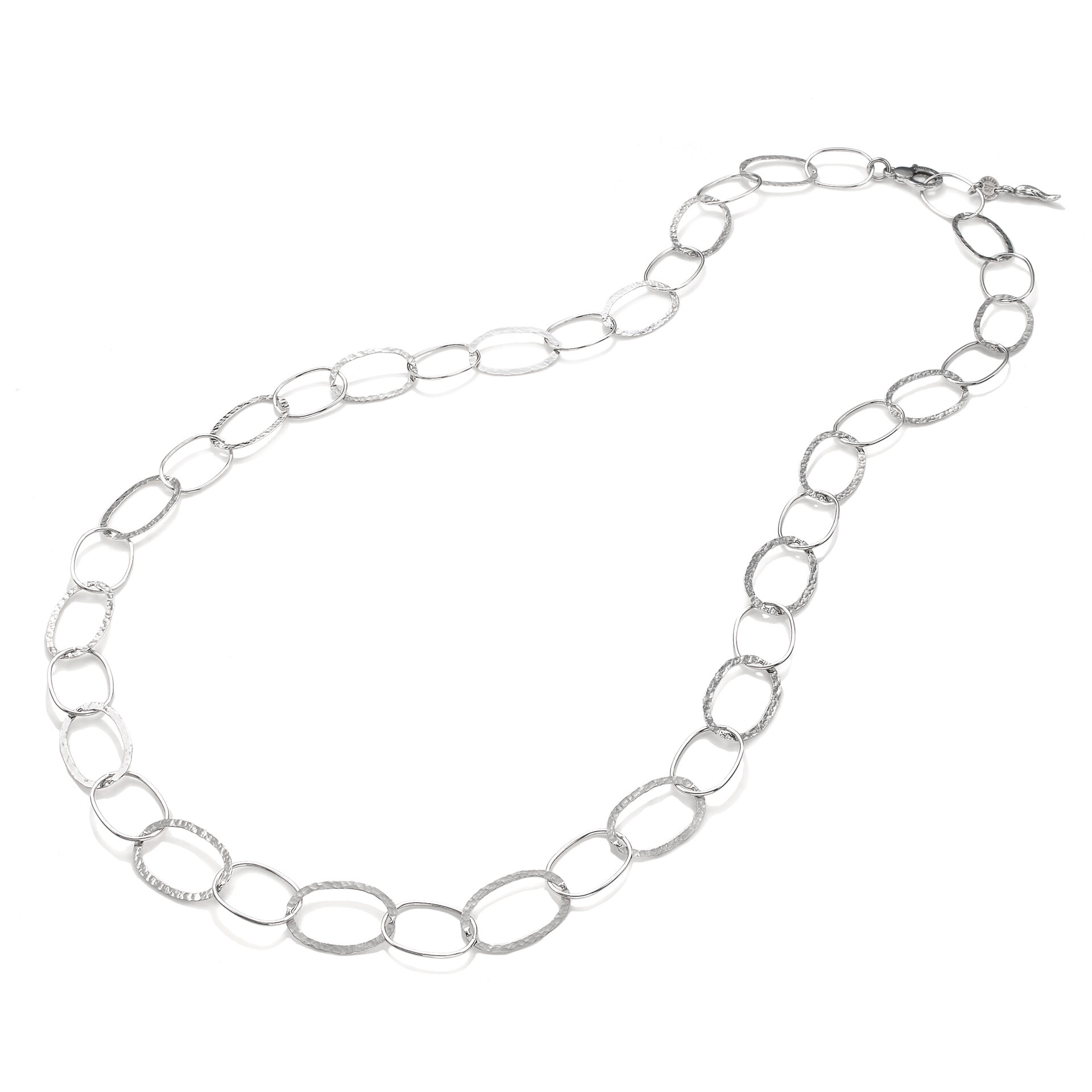 Collana Maglia Ovale Alternata Grande image number 0