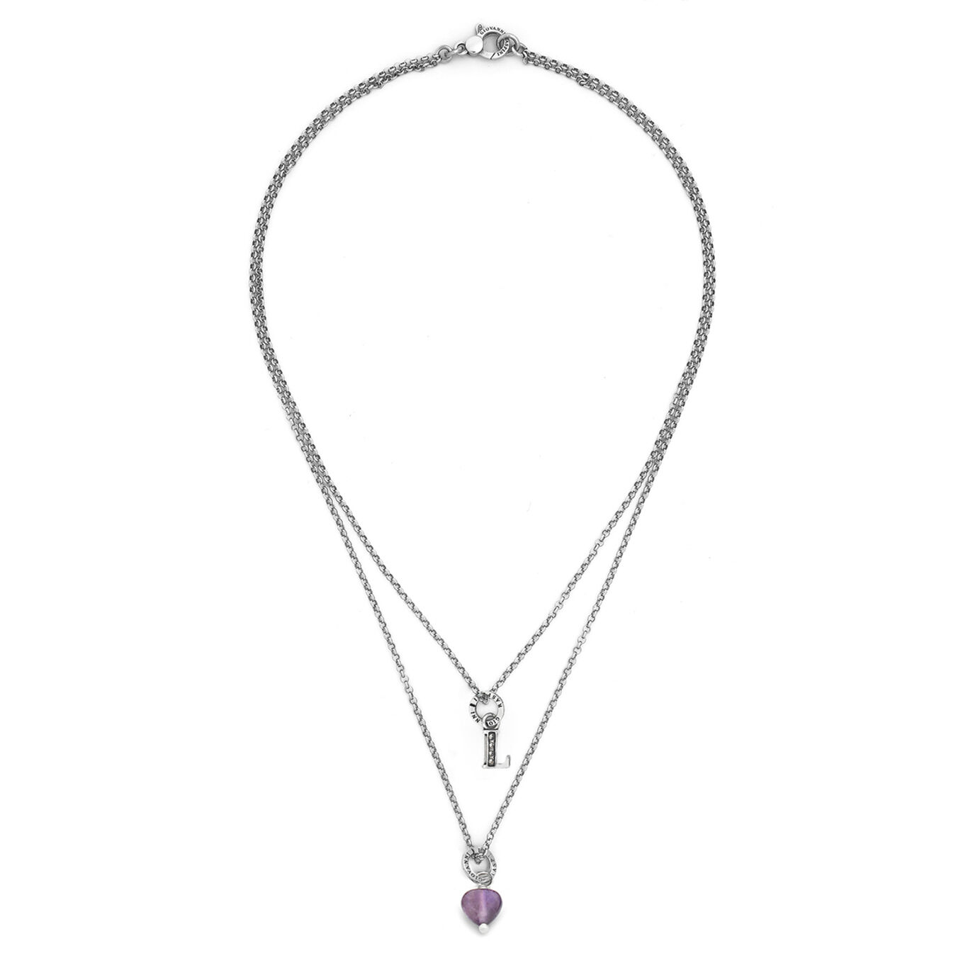 Collier Cadeau pr&eacute;cieux Lettre L