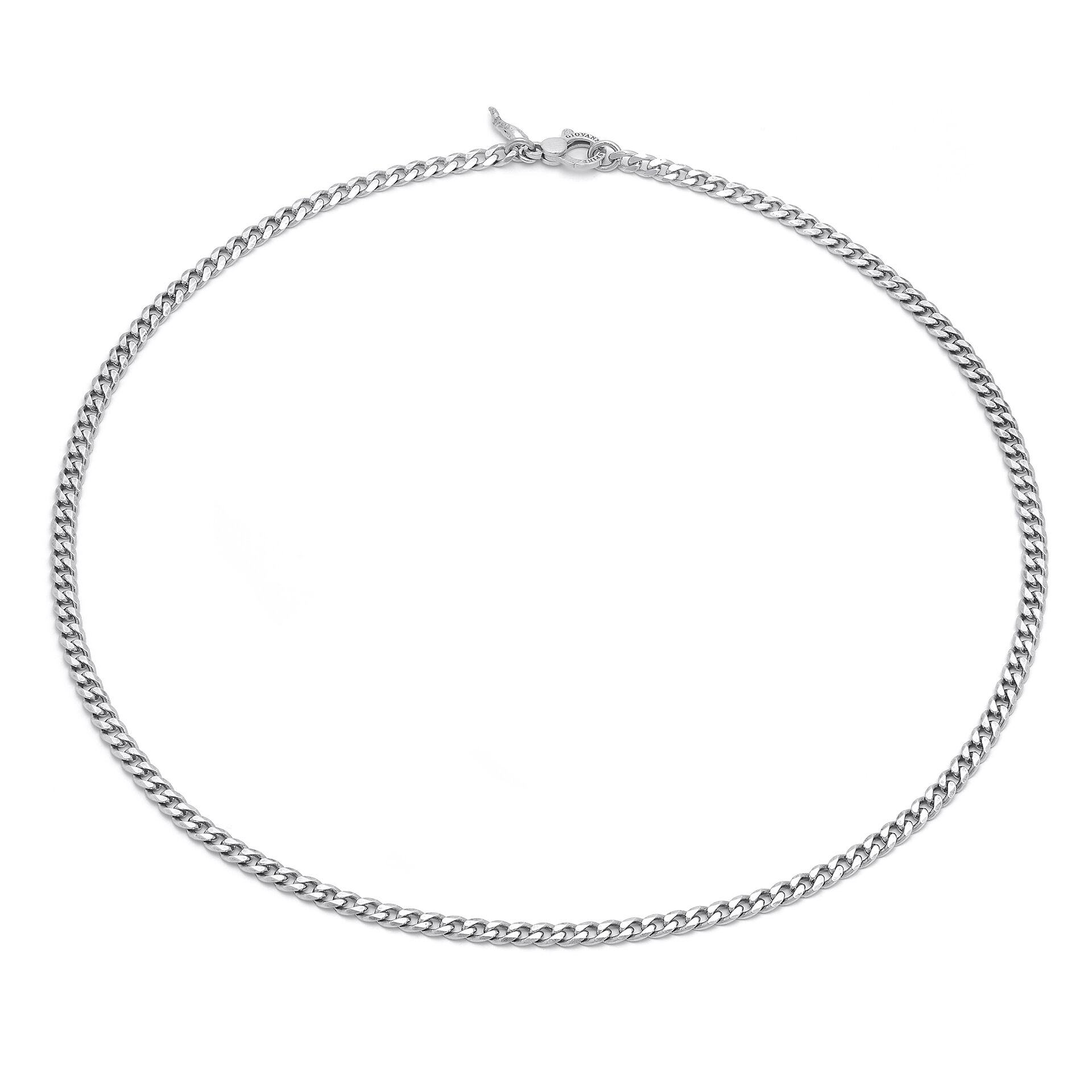 Mini Curb Chain Necklace image number 0