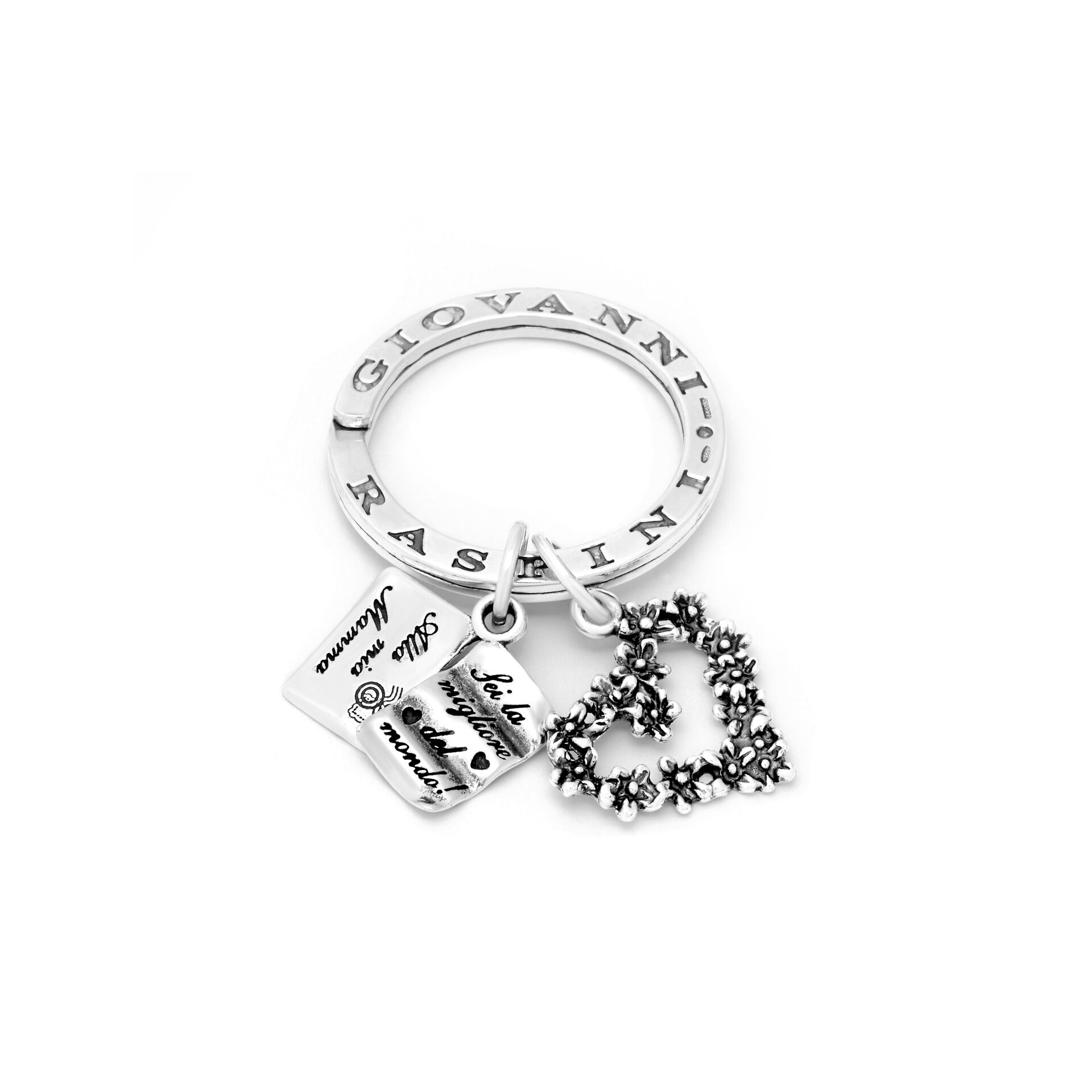 Letter from the heart key ring image number 0